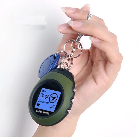 Мини спутниковый GPS-проводник ручной GPS-навигатор с пряжкой-компасом для спорта