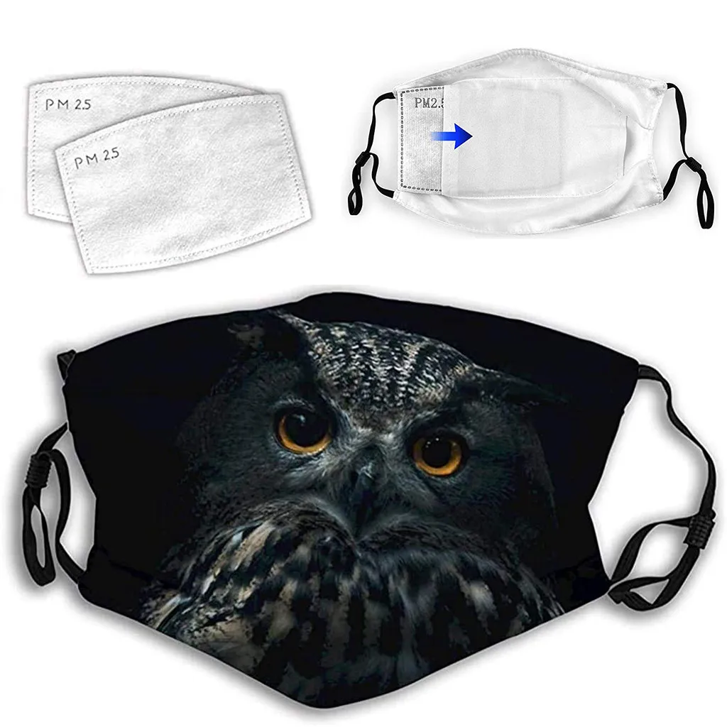 

Adults Washable Reuse Face Mask Mouth Mask Adjustable Unisex Outdoor Face Washable Breathable Reusable 1PC Mask With 2PC Filter