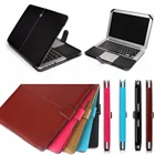 Чехол для ноутбука Apple Macbook Pro, Air, Retina 11, 12, 13, 15 дюймов, из искусственной кожи, чехол для ультрабука, сумка для Macbook 13,3