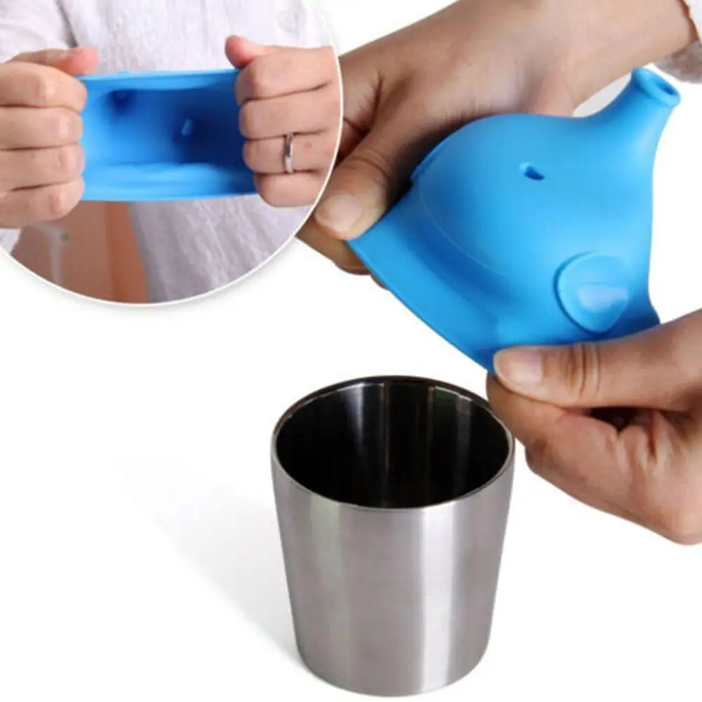 

Reusable Elephant Silicone Sippy Cup Lid Flexible Overflow Spill-Proof Cup Cover for Babies Toddlers Drinking Tool