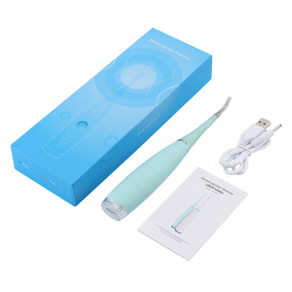 

1PCS Household Teeth Cleaning Tartar Cleaning Calculus Tartar Tooth Stain Portable Electric Tooth Cleaner Calculus Remover