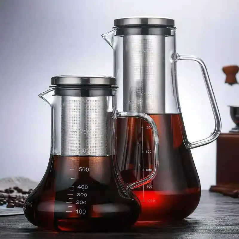 Кофейник эспрессо стеклянный фильтр бариста инструменты кухонные