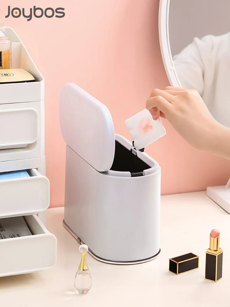 JOYBOS Desktop Trash Can For Car Bin Nordic Bedroom Small Minimalist Office Waste Household Table JBS26|Мусорные баки| |