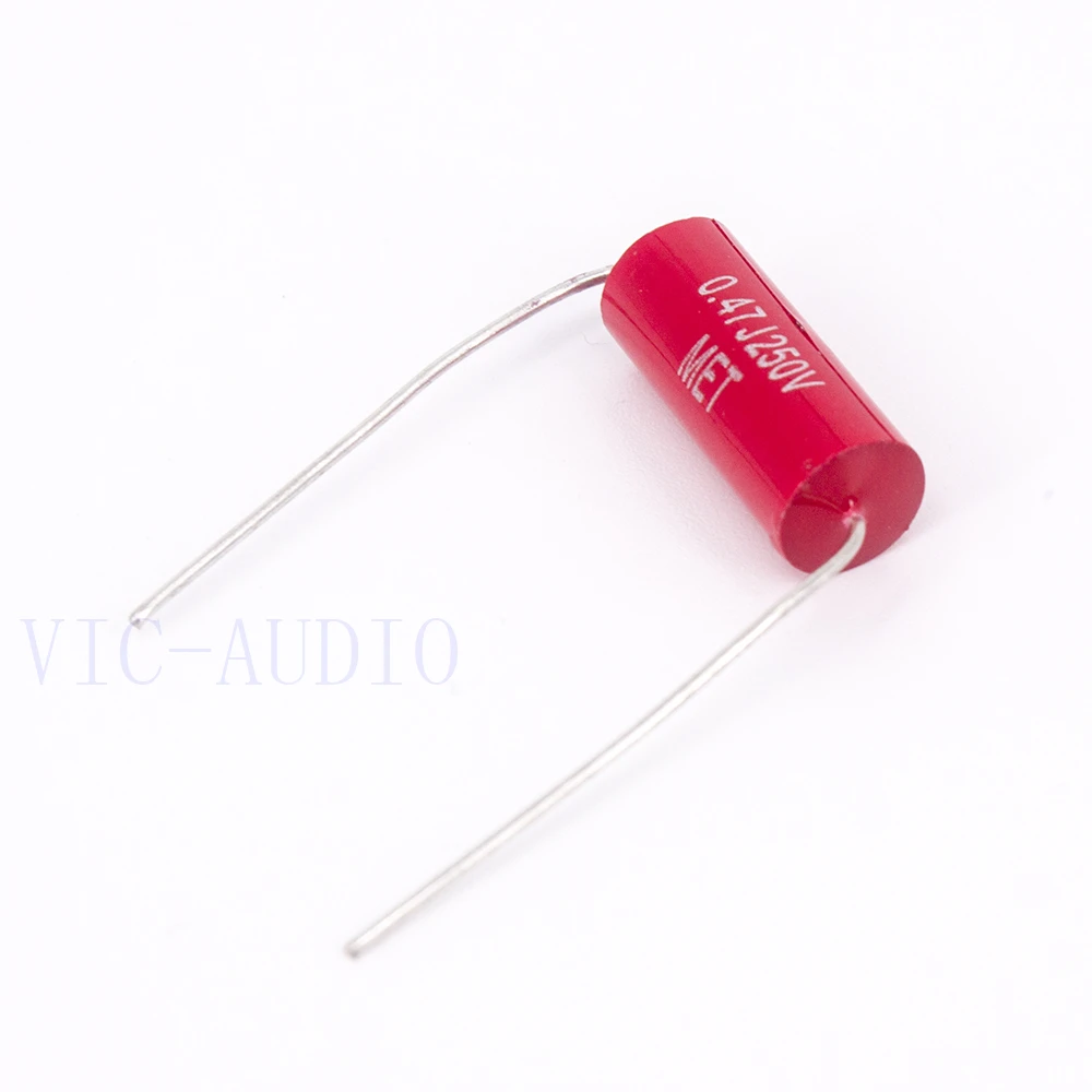 Конденсатор Audiophiler Mkp конденсатор с алюминиевой крышкой 0 47 мкФ 250VDC 3% HI-FI Лихорадка