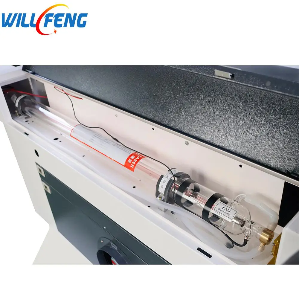 Лазерный гравировальный станок Co2 Will Feng 600*400 мм 40 Вт 50 60 скульптурный с USB-портом
