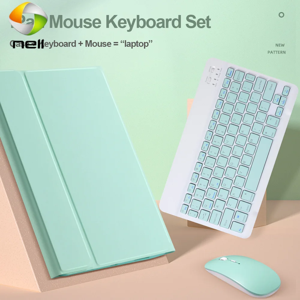 

Bluetooth Keyboard Mouse Case iPadAir 4 3 2020 2019 10.2 iPad 8 5th 6th Pro 9.7 Air 2 3 Cover Pro 12.9 Mini 4 5 Smart Case shell