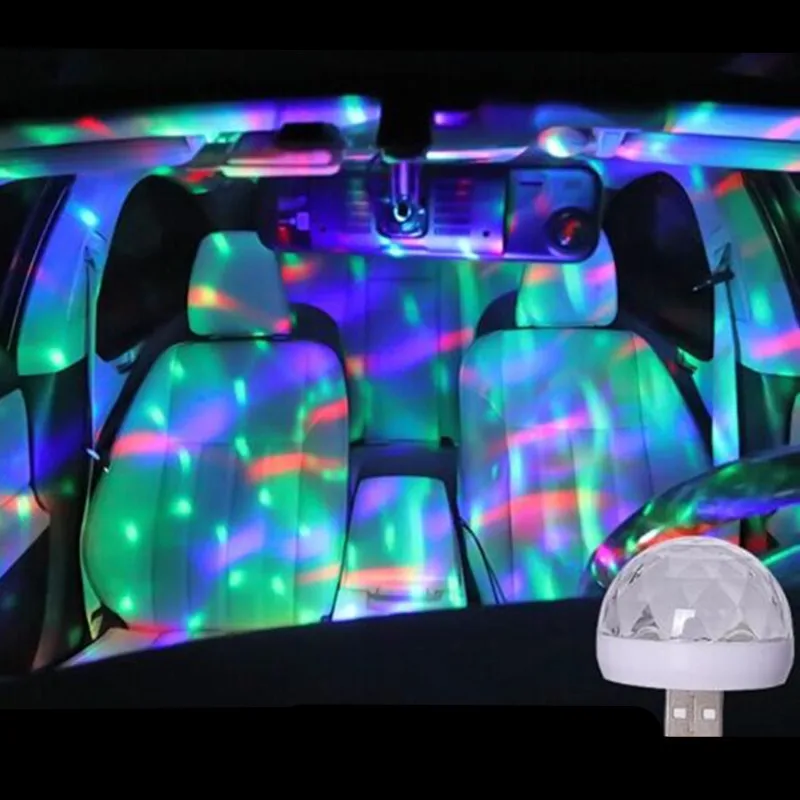 Автомобильный USB светодиодный светильник для Geely Vision SC7 MK CK Cross Gleagle Englon SC3 SC5 SC6
