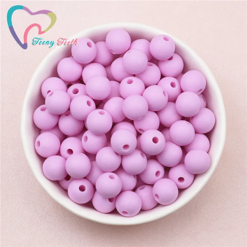 10 шт. бледно розовые силиконовые шестигранные бусины для прорезывания