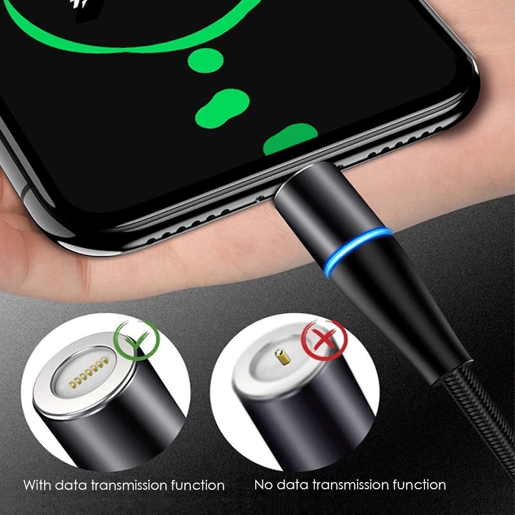 Магнитное зарядное устройство 3 А кабель USB Type C для Huawei P30 P20 Pro Mate 20 10 Honor магнитный