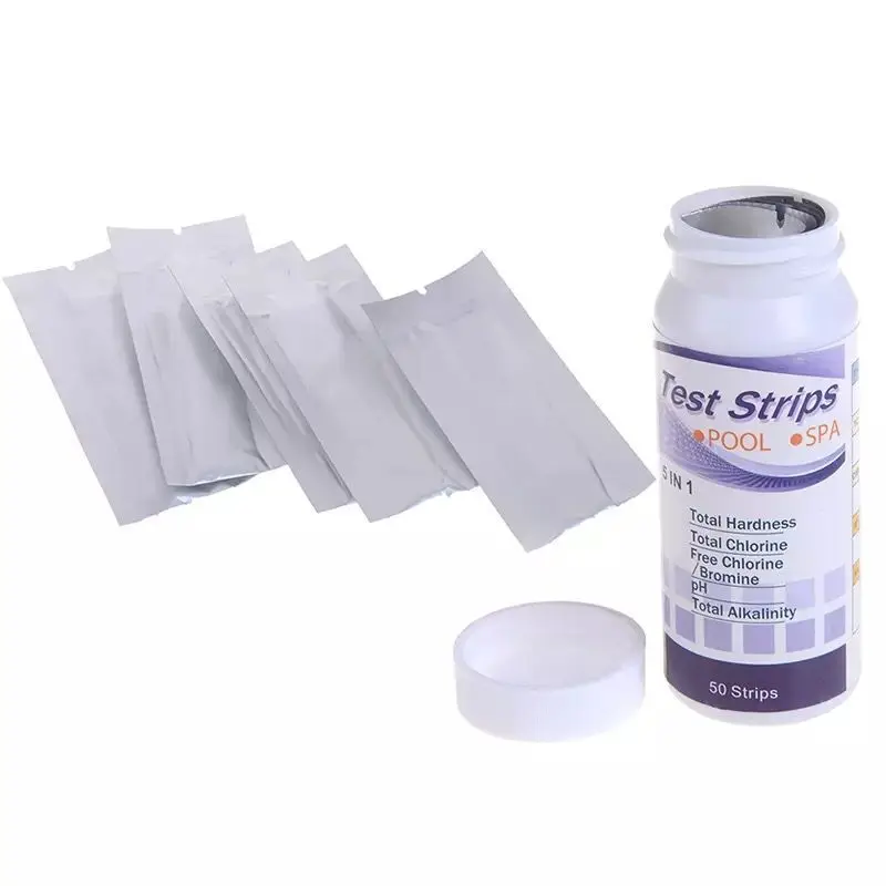 

50pcs Multipurpose Chlorine PH Test Strips SPA Swimming Pool Water Tester Paper SUB Sale