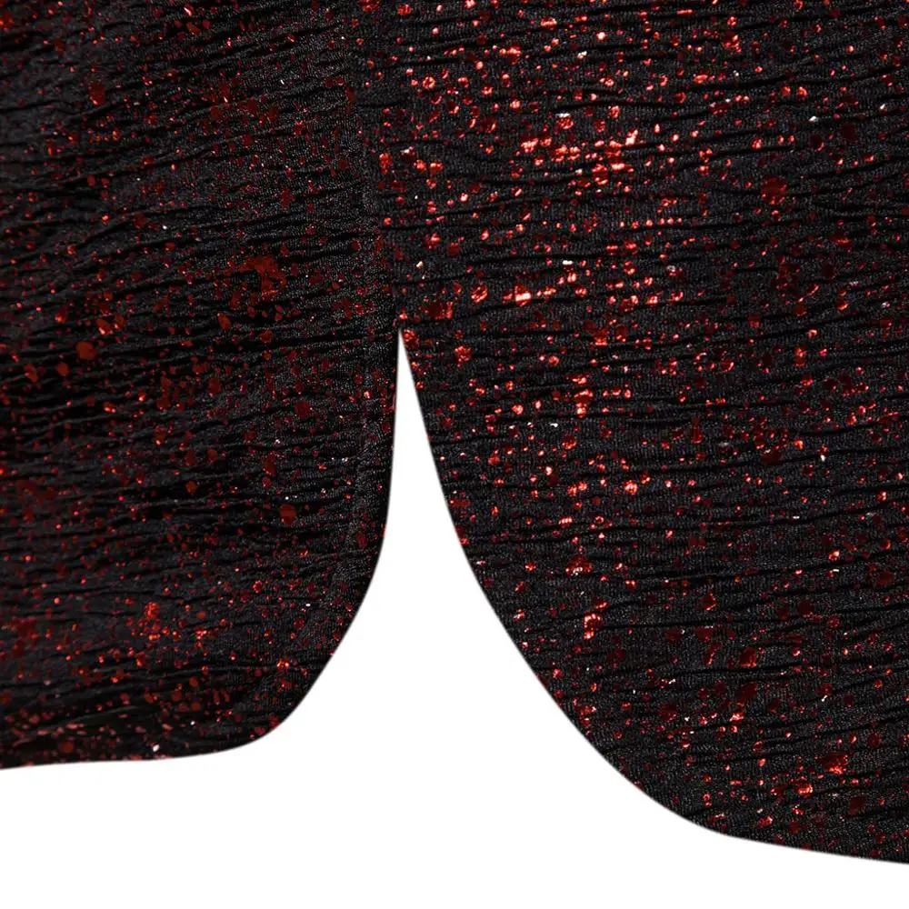 Блейзер Мужской золотистый блестящий блейзер для ночного клуба костюм свадебной