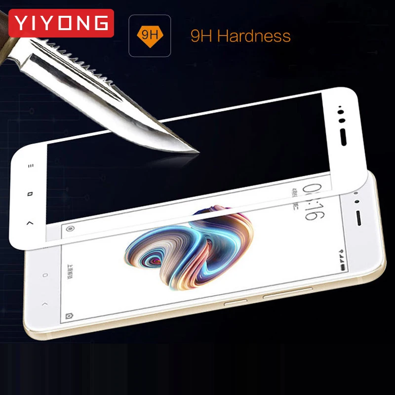 Стекло YIYONG 9D с полным покрытием для Xiaomi Mi A1 5X закаленное стекло Xiomi MiA1 Mi5X Защитная