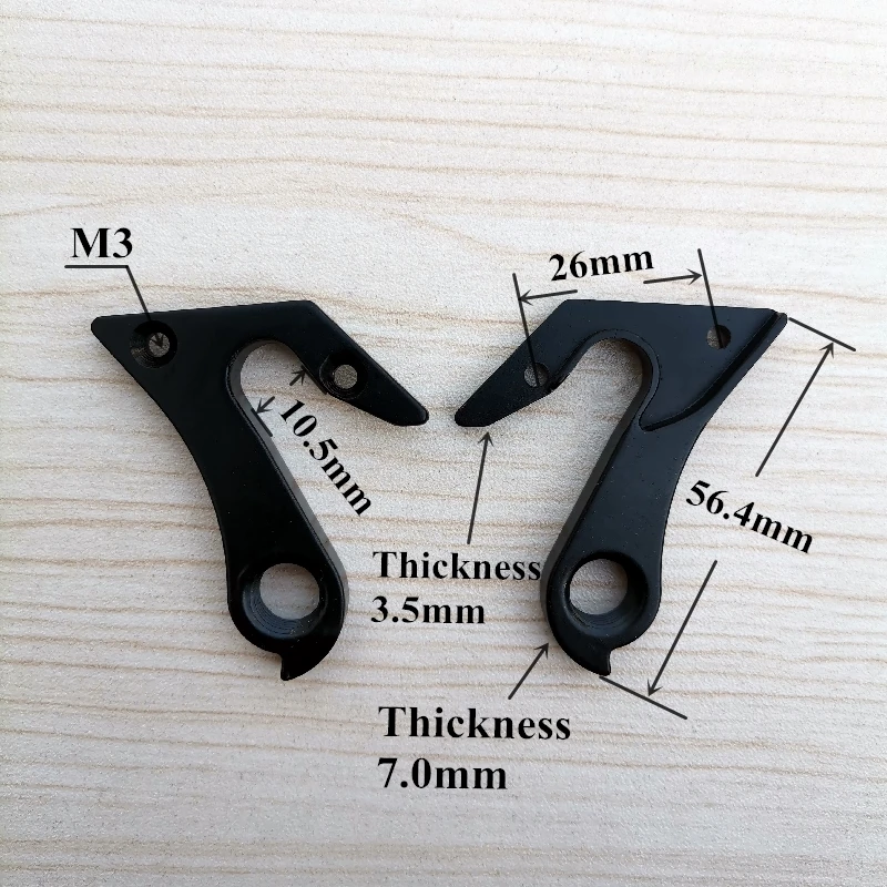 

2pcs Bicycle Mech dropout hanger For PILO D386 Cannondale #KP093 2008-2011 Cannondale Bad boy rear derailleur hanger extender