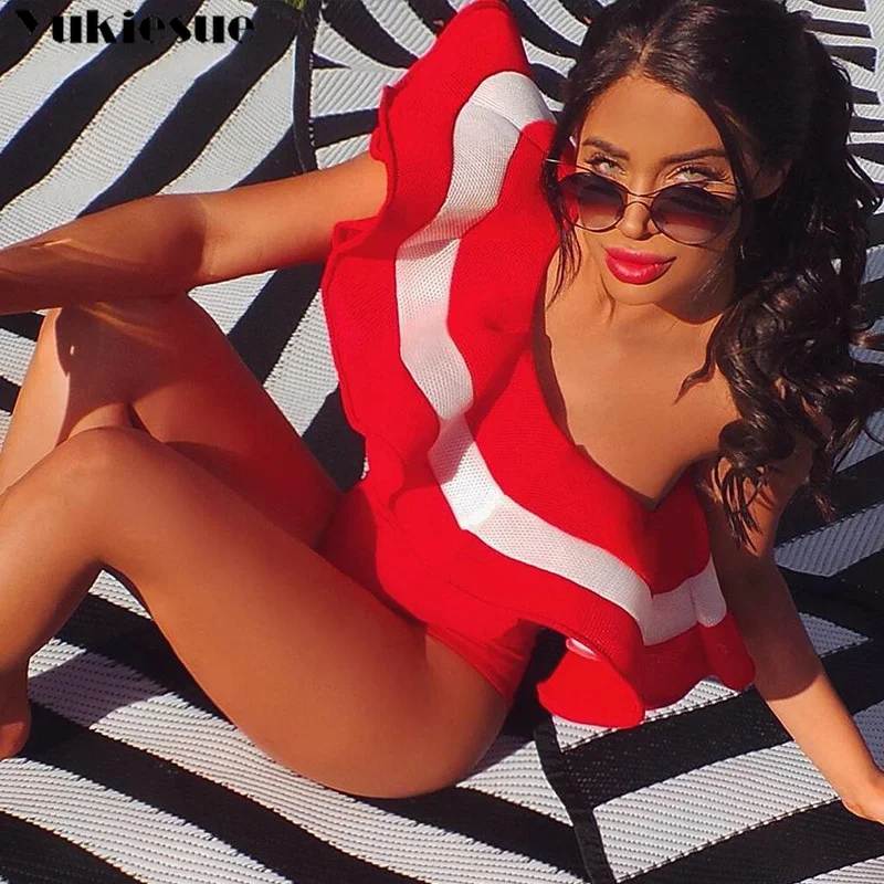 Женский комбинезон с открытыми плечами боди Женское лето 2019 женские сексуальные