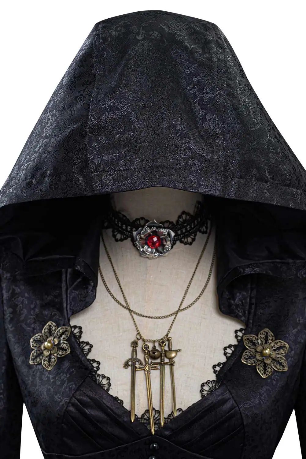 Костюм для косплея злой деревни женское платье вампира наряды карнавальный