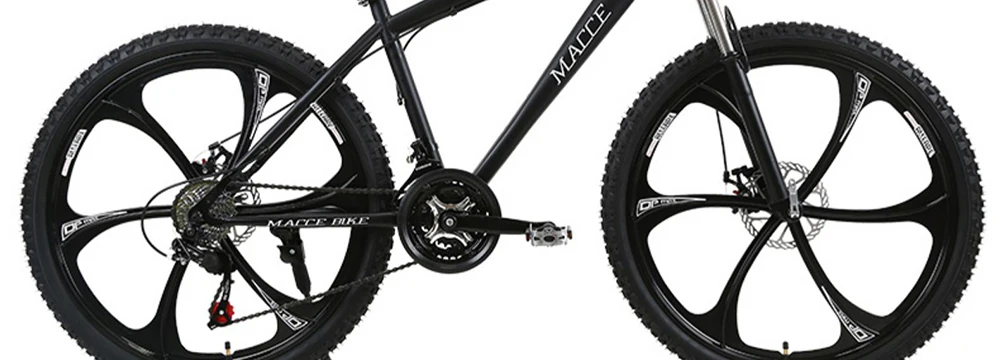 Горный велосипед MTB 21/24/27 Скорость двойной дисковый тормоз 26 дюймов и студенток одного колеса переменной Скорость велосипеда