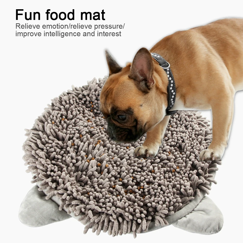 

Nose Sniffing Bowl Mat Felt Cloth Pet Training Blanket Leak Food Anti Choking Dogs Snuffle Mat Slowing Feeding Pet Product