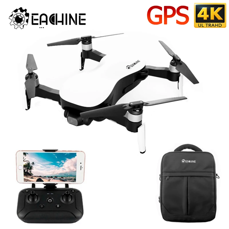 

Дрон Eachine EX4, камера 4K HD, WIFI, FPV, GPS, 3-осевой стабильный подвес, 5G