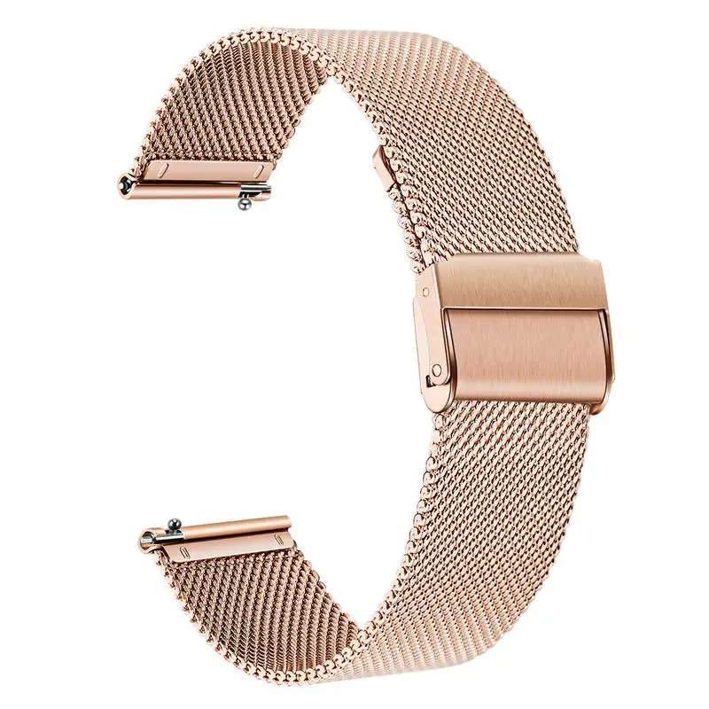 

Snap button Metal Strap for Polar Ignite Watch Band Milanese Stainless Wrist for Polar Vantage M/ Grit X Bracelet Replacement