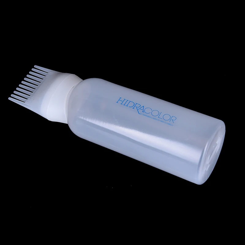 

120ML Hot Hair Dye Bottle Applicator Comb Dispensing Salon Hair Coloring Dyeing
