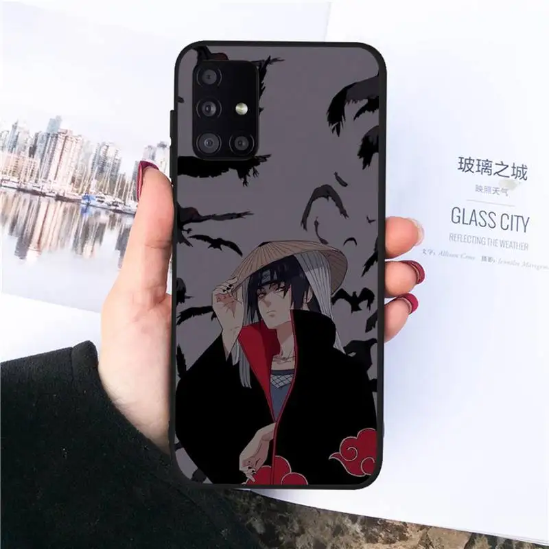 

Itachi Uchiha Naruto Phone Case For Samsung galaxy S 7 8 9 10 20 edge A 6 10 20 30 50 51 70 note 10 plus