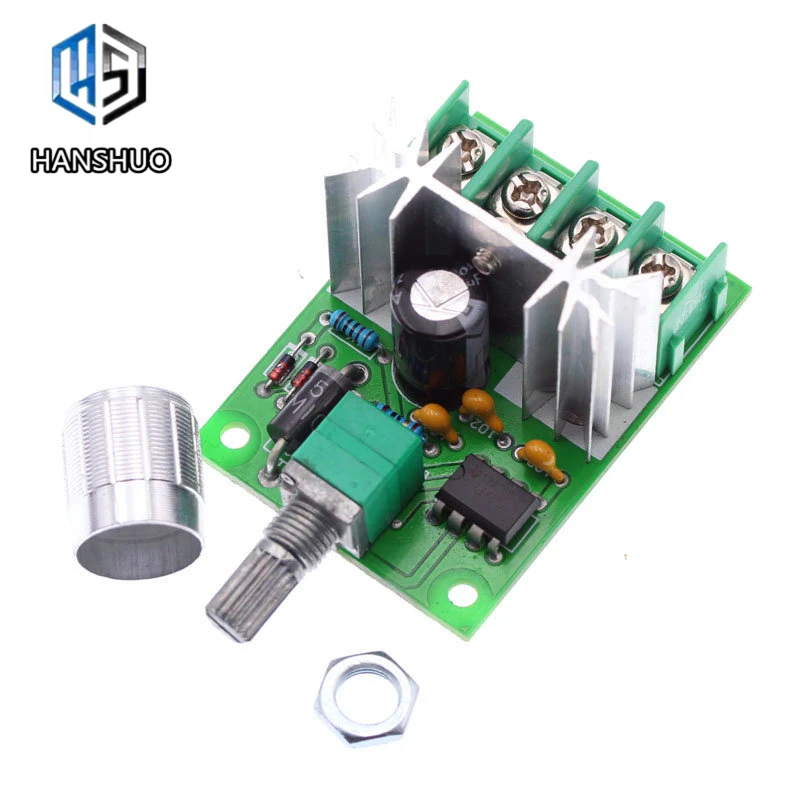 Двигатель DC ventilador gobernador DC6V 12V de alta potencia 6A PWM без полировки reguliador velocidad cinturón