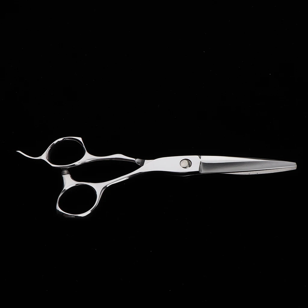 

Hair Salon Cutting Thinning Scissors Silver Color Hairdressing Shears with with Fine Adjustable Tension Screw 6 Inch