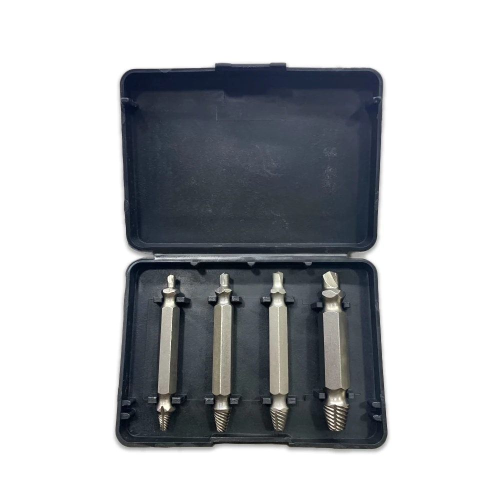 Двухсторонний экстрактор поврежденных винтов ступенчатые сверла набор