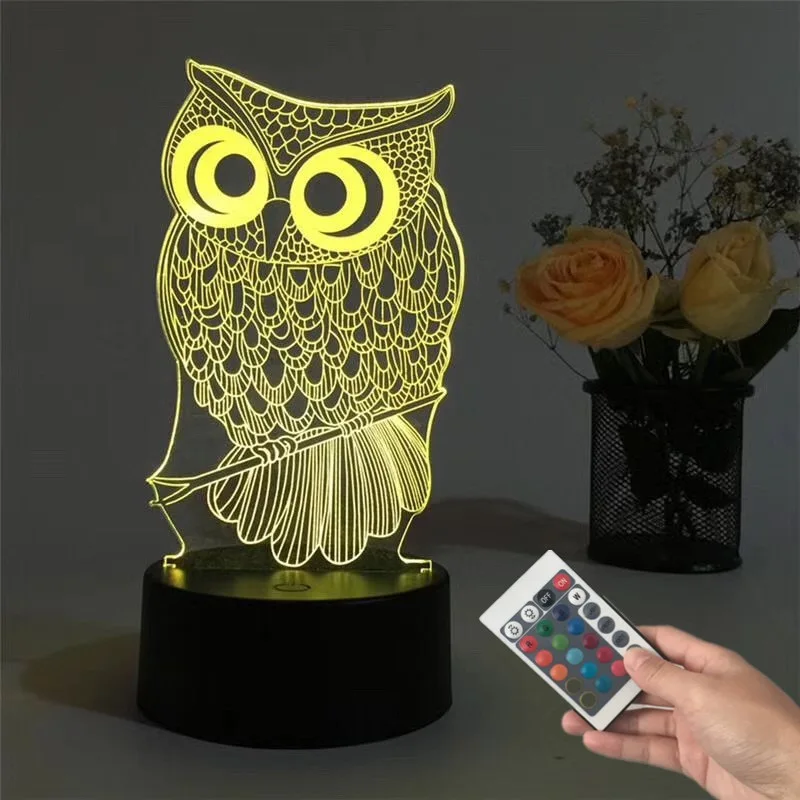 

3D desk lamp LED Night Lamp bedroom bedside lamp creative gift light