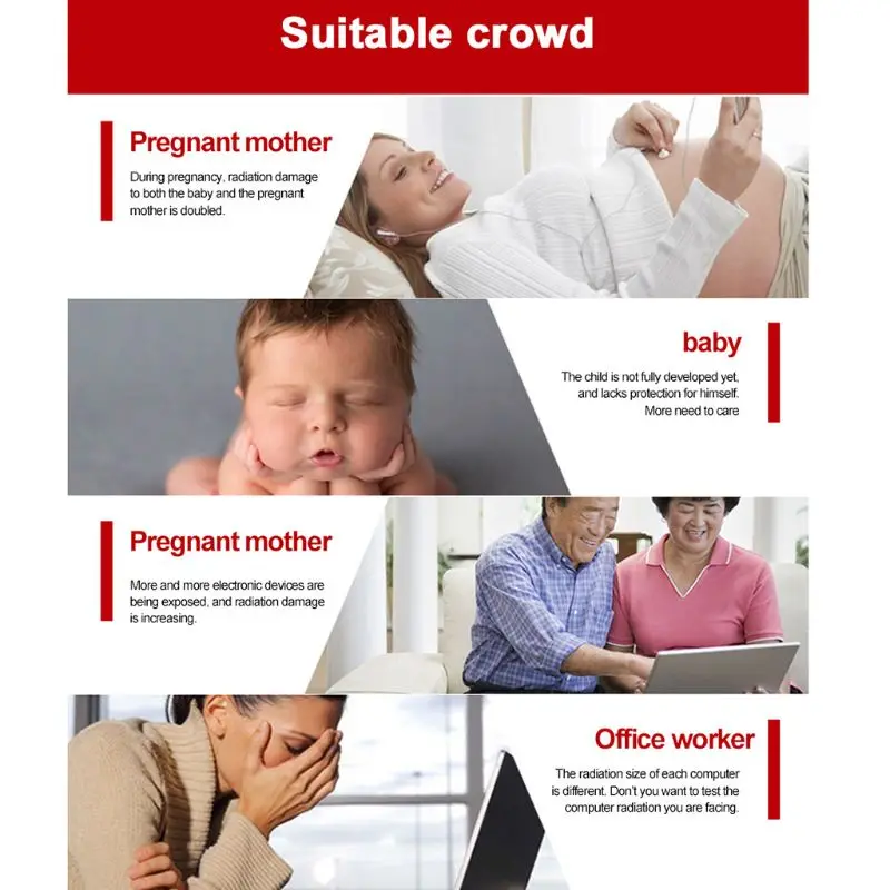 

EMF Meter Electromagnetic Radiation Tester Electron Magnetic Field Dosimeter