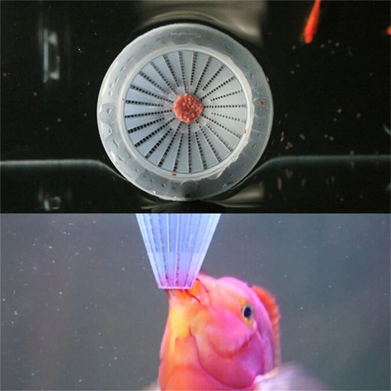 4x аквариум красное устройство подачи червя конус кормления для аквариума ангел