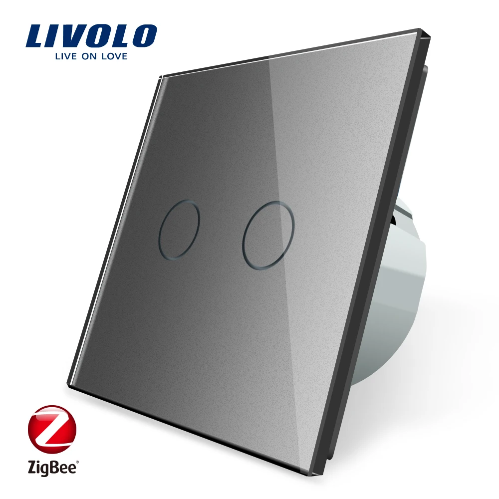 Выключатель Zigbee с приложением Livolo и сенсорным управлением автоматизация дома