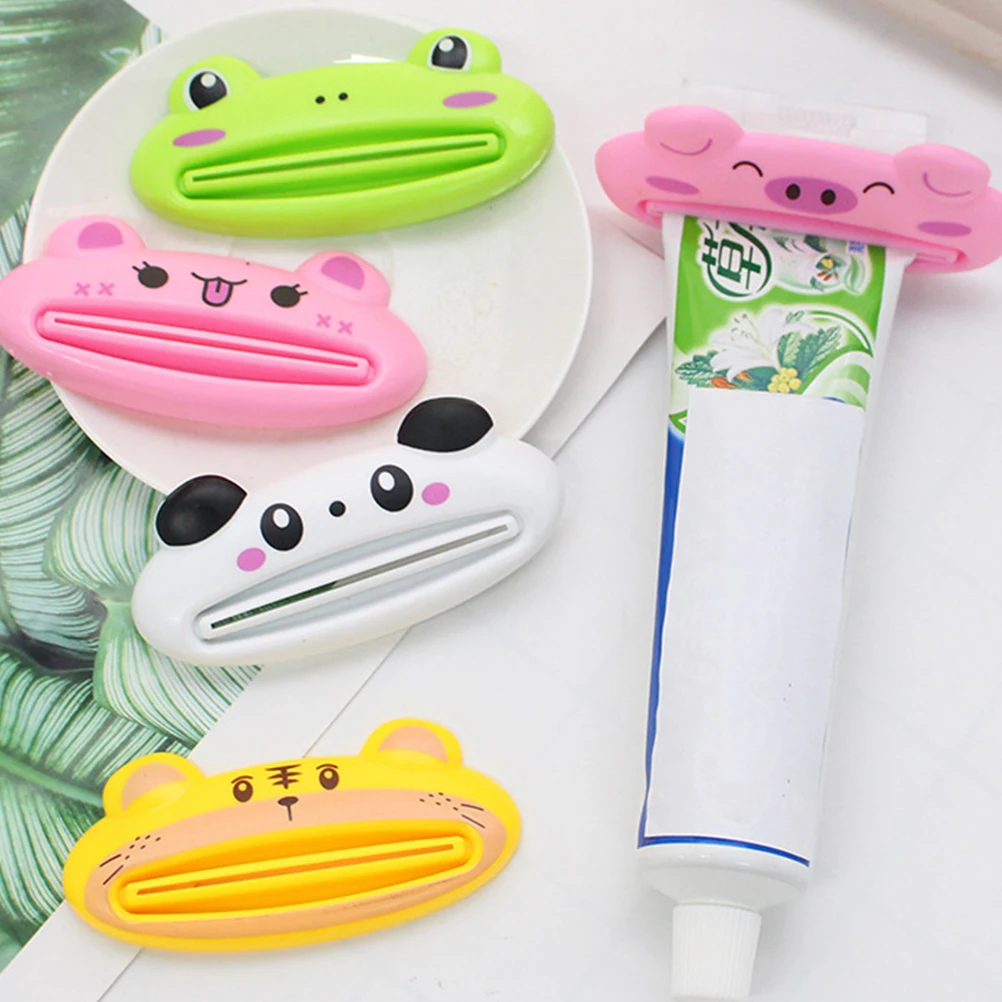 

20pcs Cartoon Manual Toothpaste Squeezer Handheld Toothpaste Tube Squeezers