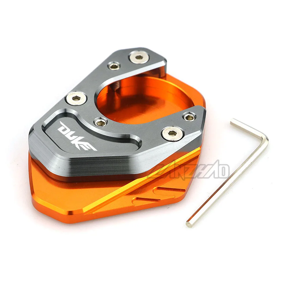 Увеличитель боковой подставки для мотоцикла алюминиевая подставка с ЧПУ KTM Duke 125