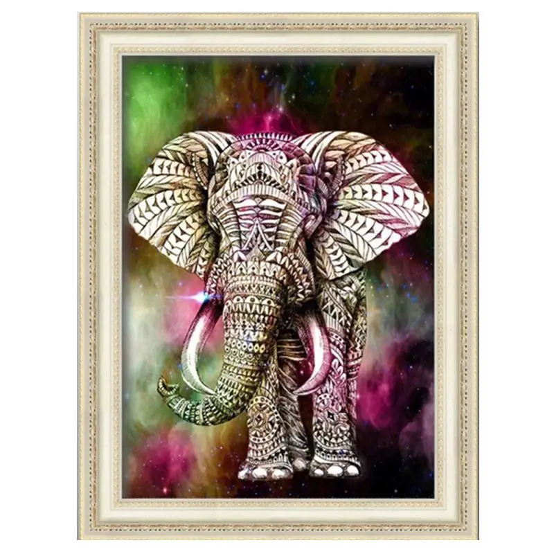 

5D DIY Diamond Painting Full Drill "Elephant" Embroidery Cross Stitch Home Decor Gift