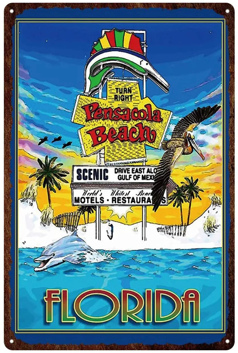 

Bird Metal Retro Signs Vintage Travel Poster Wall Tin Sign Pub Cafe Home Craft Decor Painting 12*8 Inch