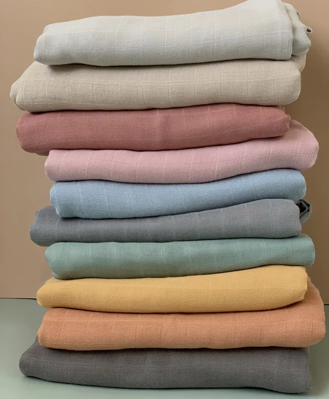 120x120 см детское одеяло хлопок бамбук малыш месяц одеяла для новорожденных