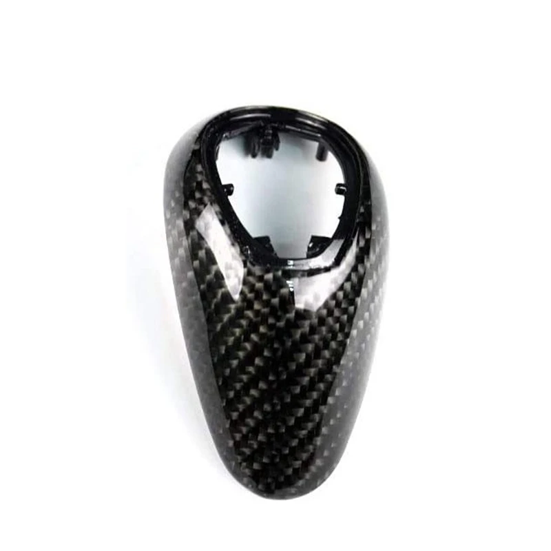 

Real Carbon Fiber Gear Shift Knob Cover Replacement for BMW M2 M3 M4 M5 M6 F87 F80 F82 F83 F10 F12 F13 F06
