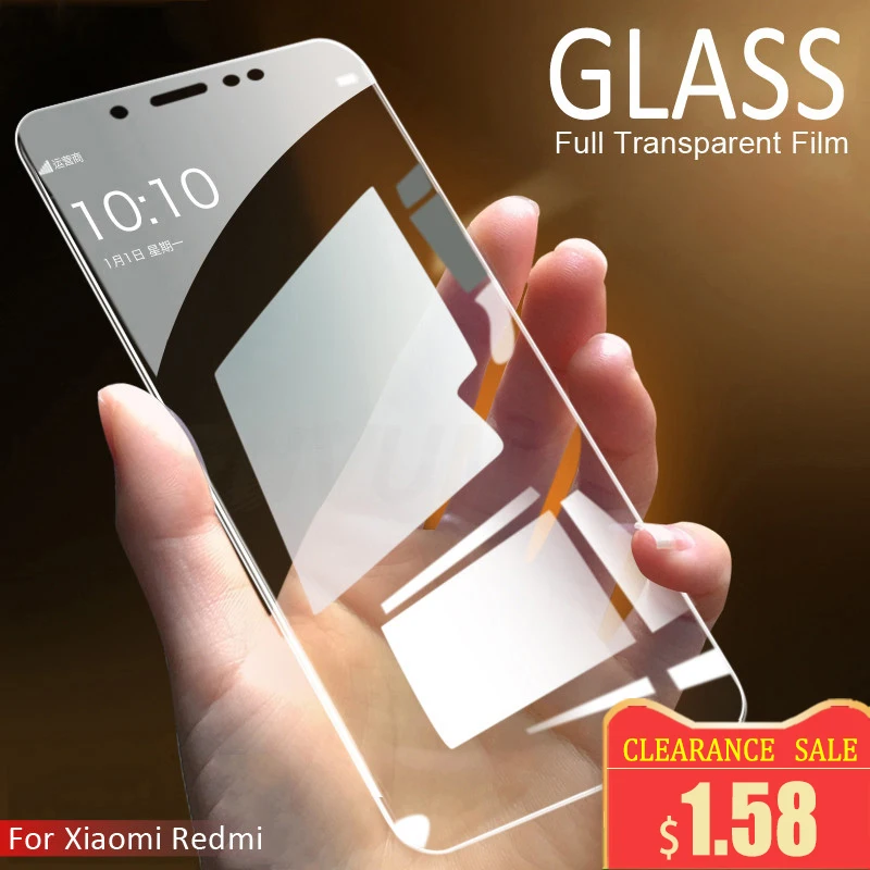 Защитное стекло для Redmi 4 4A 4X 5A 5 Plus закаленное защитное экрана на 6 Pro 6A S2 Note 4X5