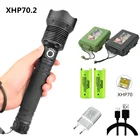 Самый мощный фонарик 7000 люмен лампа xhp70.2 usb зум светодиодный фонарь xhp70 18650 или 26650 аккумулятор лучший кемпинг на открытом воздухе Охота