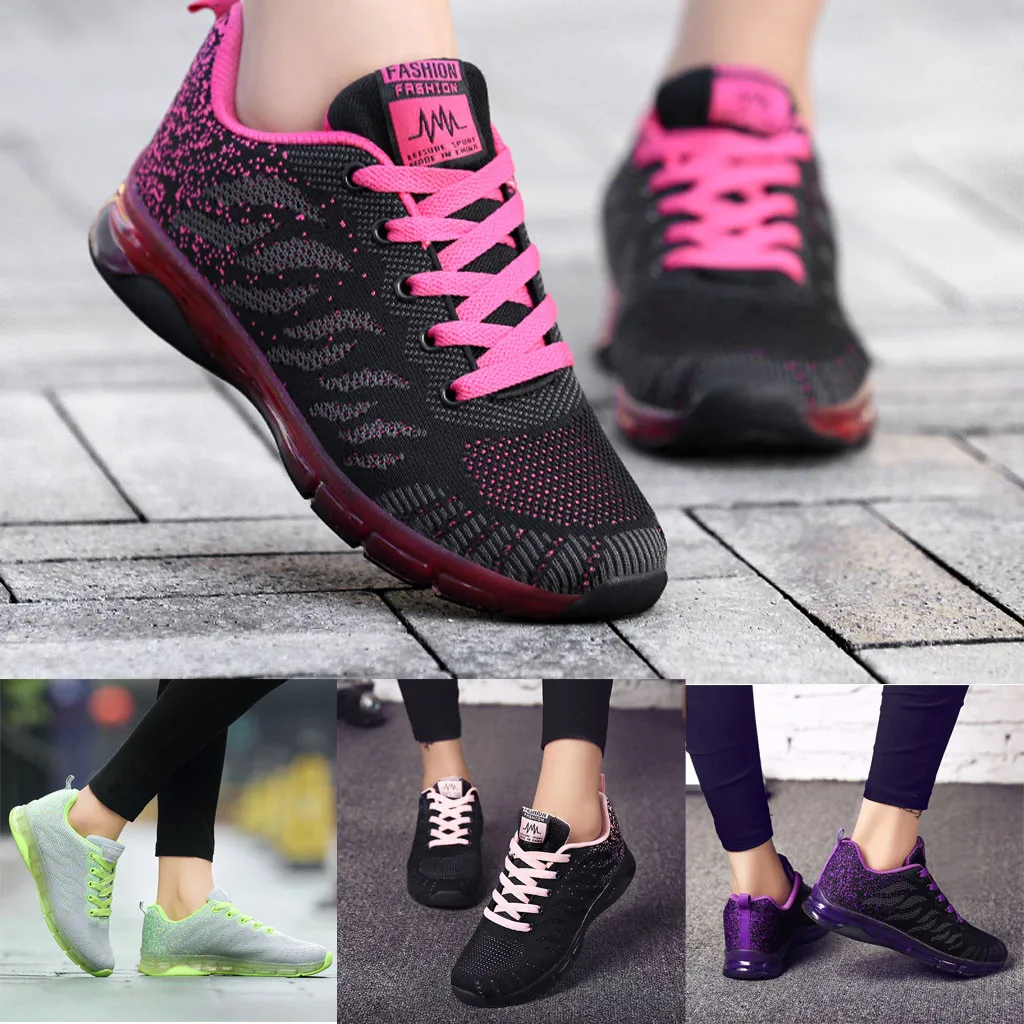 Модные кроссовки женские повседневные Нескользящие дышащие модные нескользящие