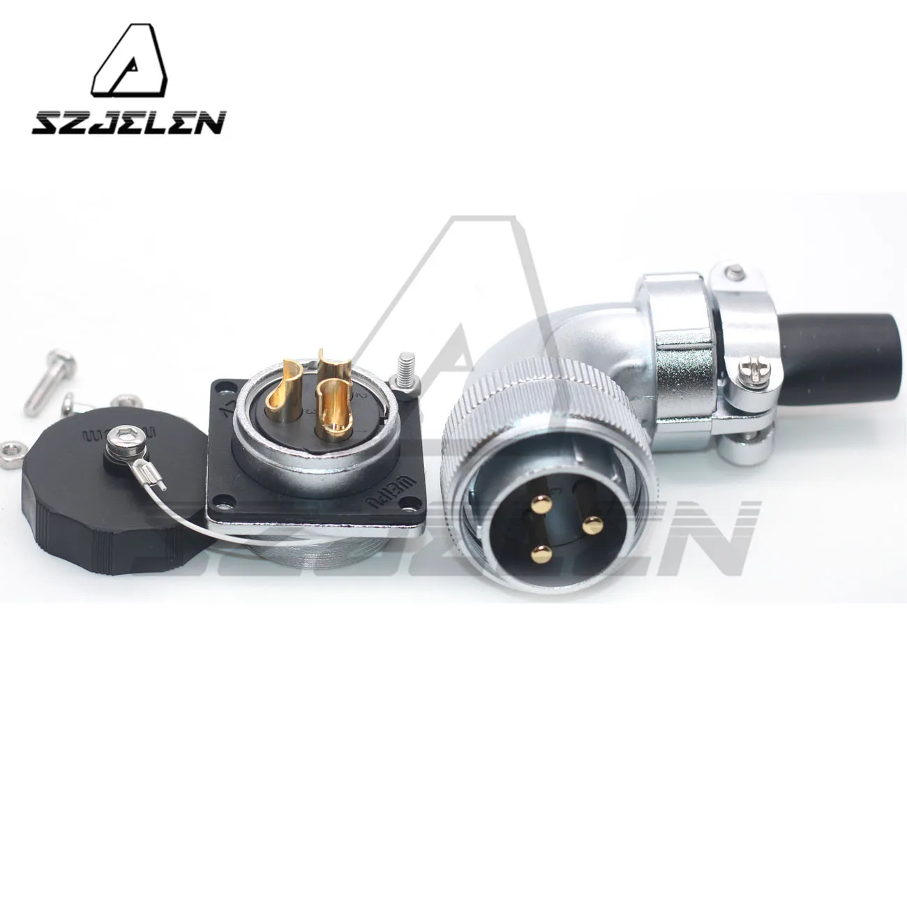 WEIPU WS28 Right ange series 2 3 4 7 8 10 12 17 20 24 26 pin металлический водонепроницаемый разъем
