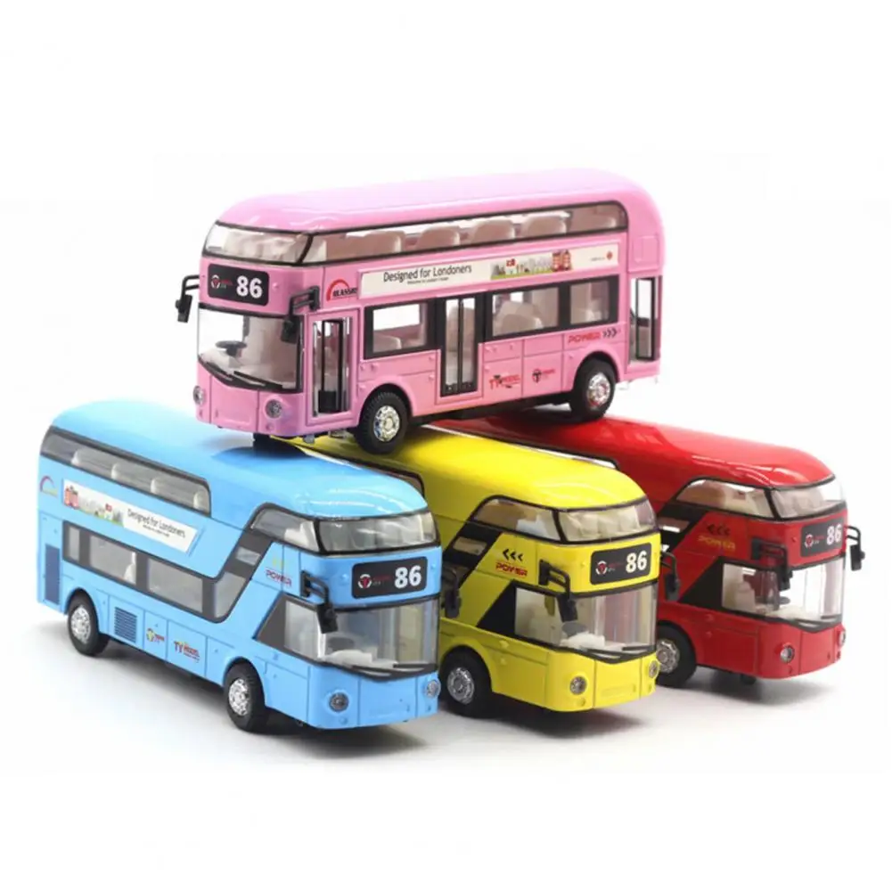 

Lovely Alloy Tourist Bus Model Pullback Car Figure Children Gift Home Ornament Model Pullback Car Figure Children Gift Home Orna