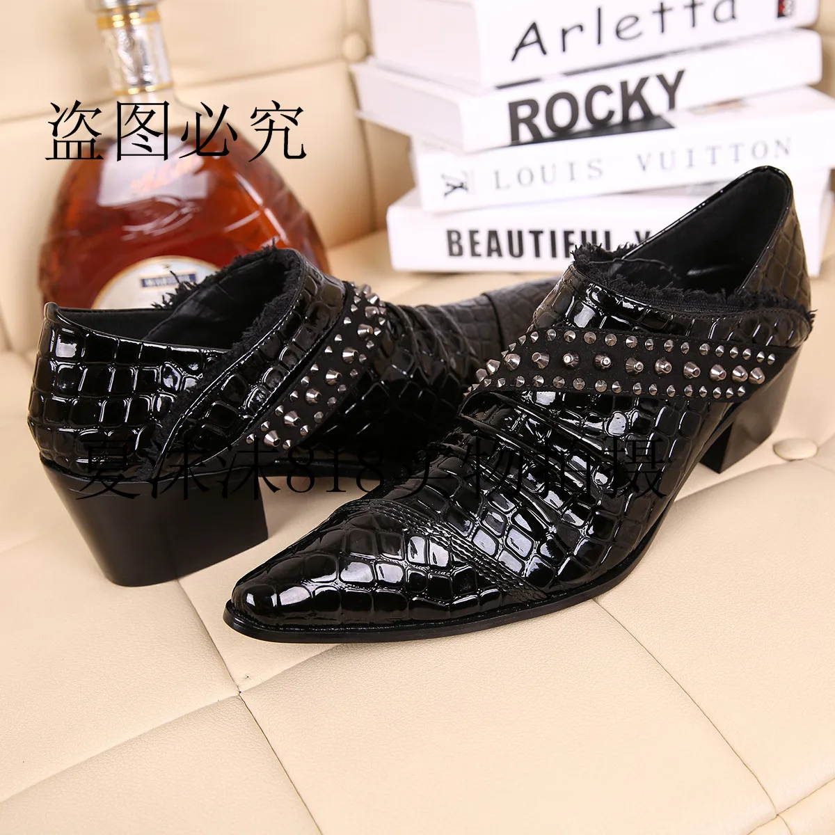 Модная Повседневная Деловая Мужская обувь Charm2021 в Корейском стиле с острым