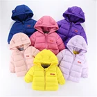 Одежда для девочек, детская хлопковая стеганая куртка, детское зимнее Стеганое пальто с капюшоном, верхняя одежда с ушками, куртка, детская зимняя одежда