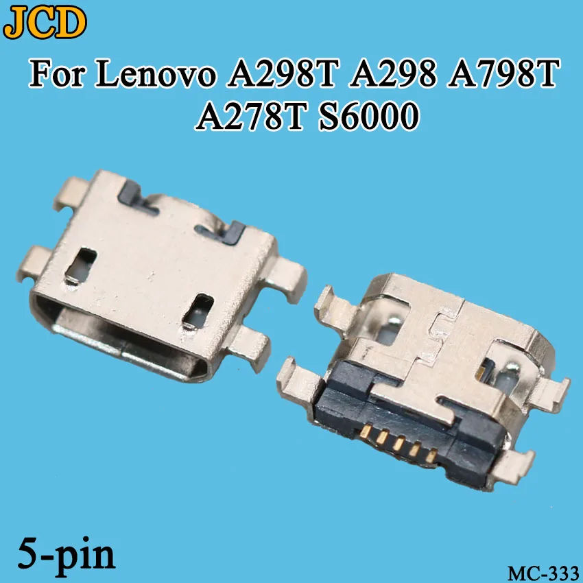Разъем зарядного устройства JCD 10 шт./лот Micro Usb Для Lenovo A298T A298 A798T A278T S6000 |