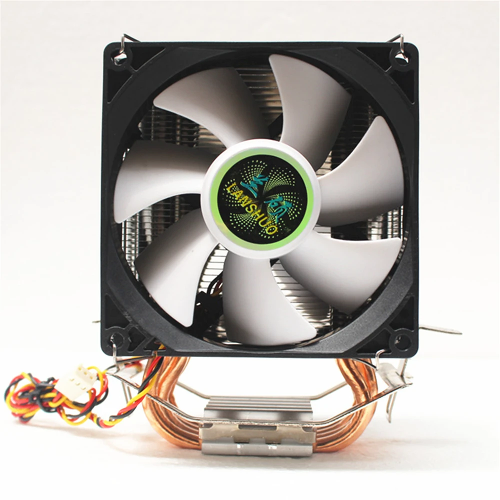 

4 Pin 4 Heat Pipes 2200rpm CPU Cooler Radiator Quiet Dual Fan Cooling Heatsink For Intel LGA 1150 1151 1155 1156 1366 775 AMD