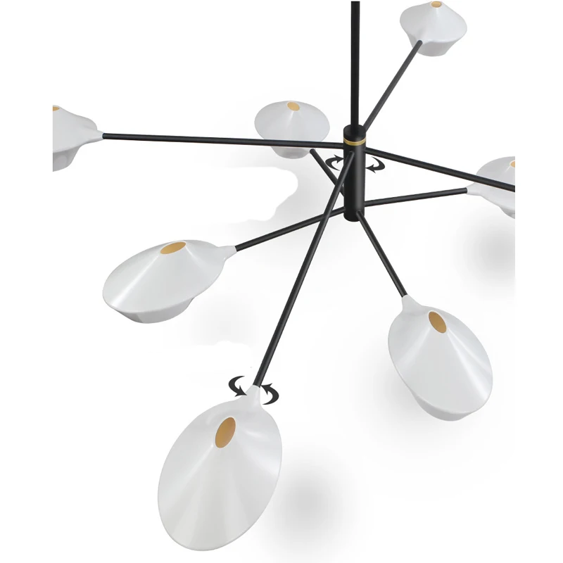 Современный светодиодный потолочный светильник люстра для гостиной спальни