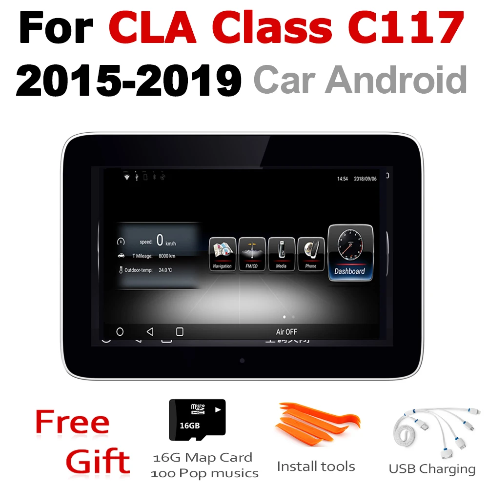 Android 7 0 up Автомобильный мультимедийный плеер для Mercedes Benz CLA Class C117 2015 ~ 2019 NTG WiFi GPS