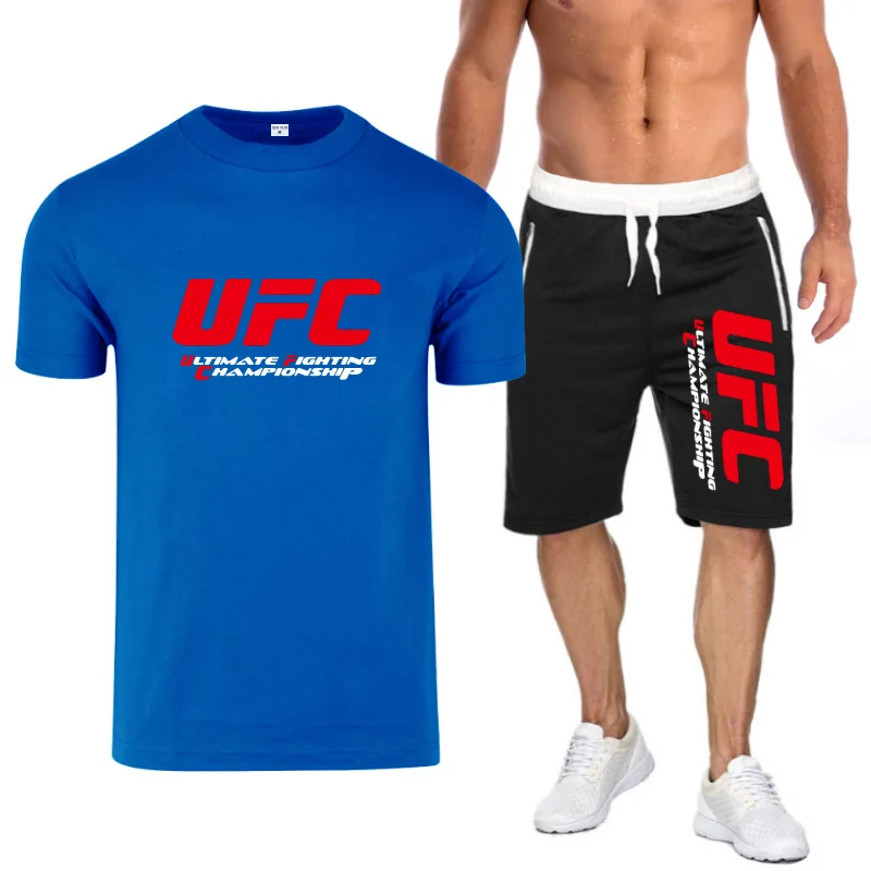 2021 брендовая популярная новинка Хлопковая мужская футболка для MMA бокса +